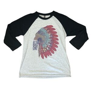 Cowgirl Tuff Big Chief Baseball Tee